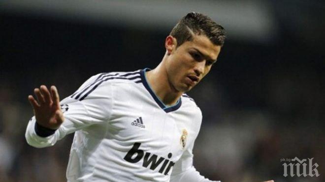 Супер! Роналдо идва в България за мача с Лудогорец