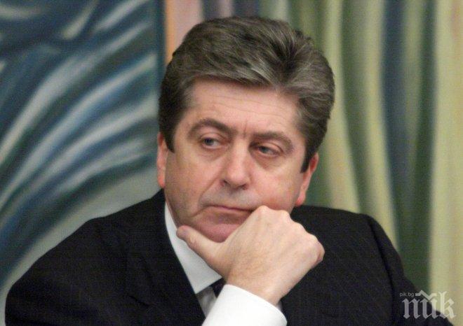 Първанов: На България не прилягат проявите на враждебност към Русия