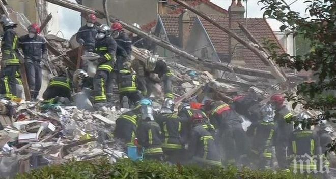 Шестима вече са загиналите в Париж след срутване на жилищен блок