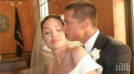 брад анджелина продали сватбата млн долара