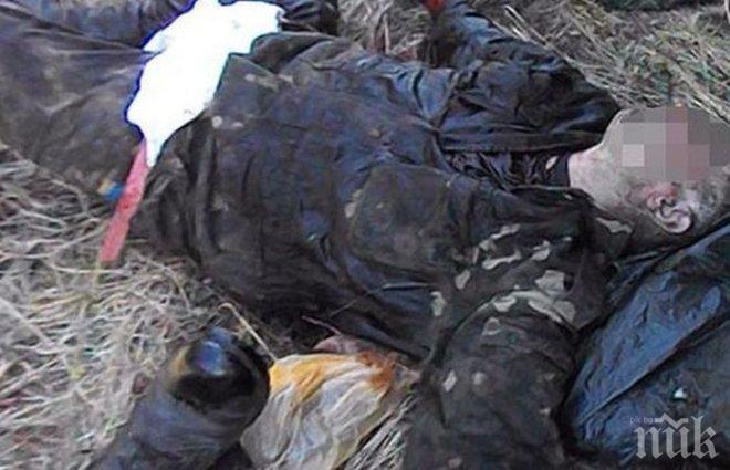 Подпалени танкове и тела на убити се валят в района на Старобешево (18+)