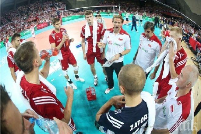 Полша продължава без грешка на световното първенство по волейбол