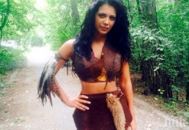 Плеймейтка се прави на амазонка в клип на Галин