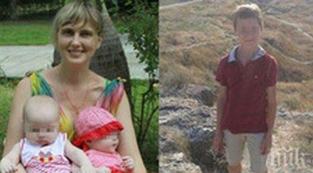 изверги изгориха живи майка деца дома