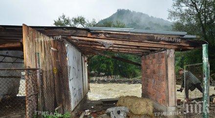 потопените села монтанско вече втори ден без ток