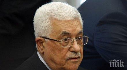 абас заплаши прекрати споразумението хамас