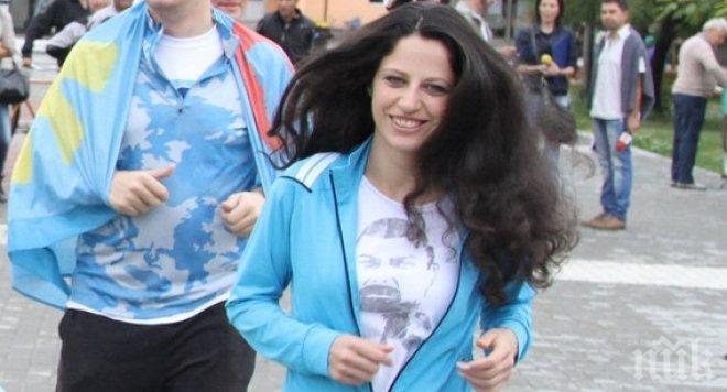Жената до Бареков в маратон за по-добър живот (снимки)