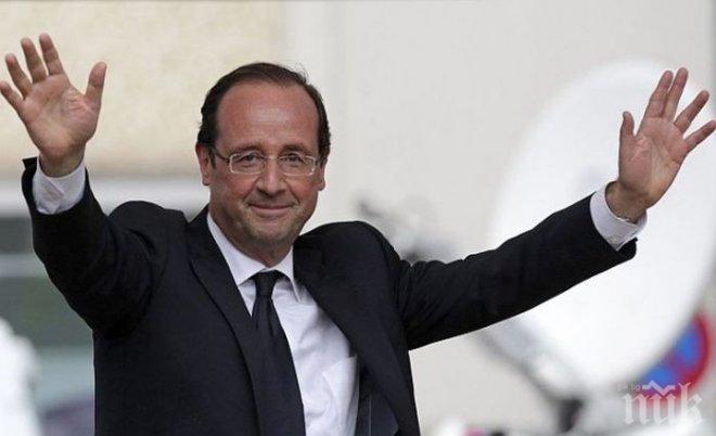 Оланд на дъното - 85% от французите не го искат за президент