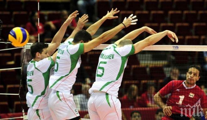 Волейболистите ни биха трудно аутсайдера Египет след инфарктен мач!