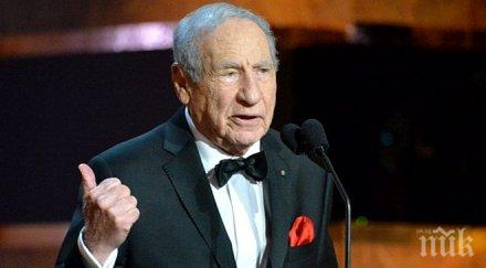 мел брукс остави свой отпечатък алеята славата