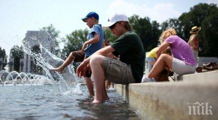 метеоролози бан топло живакът удря градуса