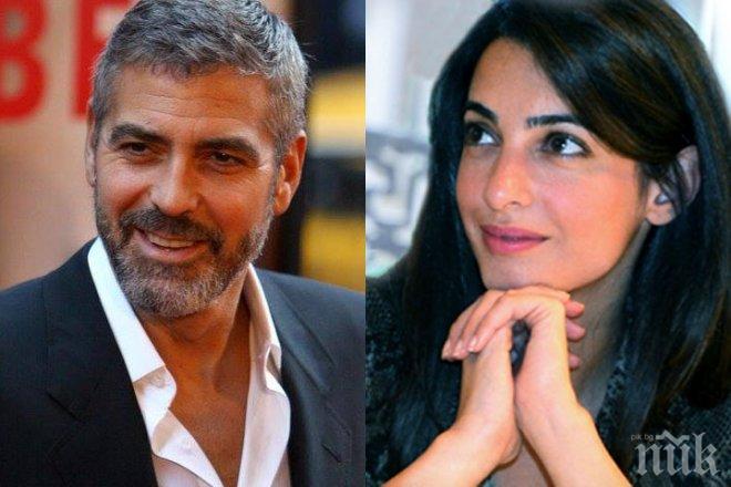 Джордж Клуни ще се жени на 27 септември