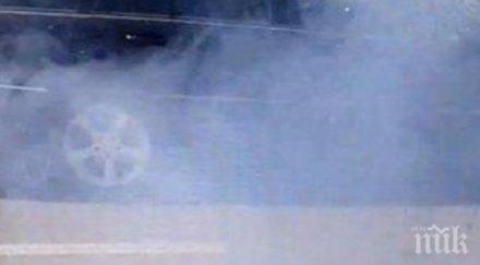 пътници пловдив потрес стар автобус разпадна движение