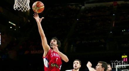 драма страхотен баскетбол сърбия финал годишно чакане снимки