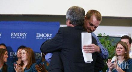 оцелелият ебола лекар бях убеден умра