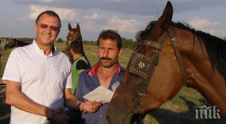 кандидатите народни представители герб русе наградиха победителите конно състезание