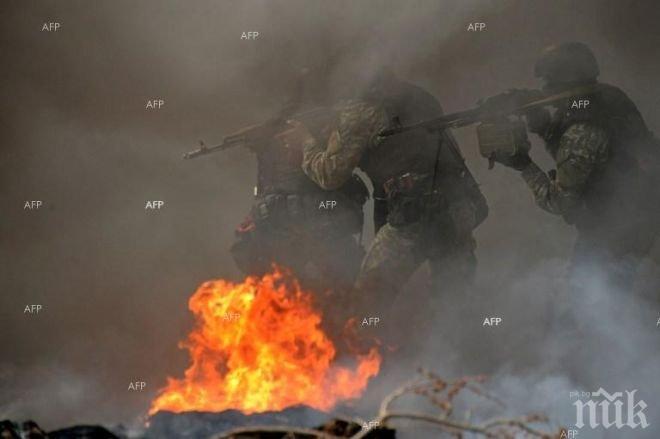 В Донецк пак се водят тежки боеве, нарушено е примирието