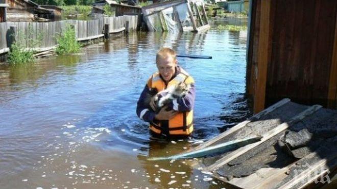 Селски кмет обвини пожарникарите, че не вършат работа след наводненията в Бургаско
