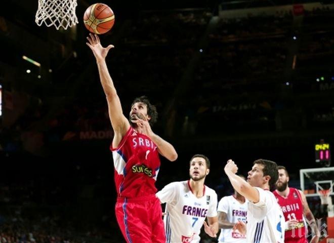 Драма и страхотен баскетбол! Сърбия е на финал след 12-годишно чакане (снимки)