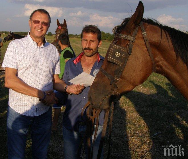 Кандидатите за народни представители от ГЕРБ – Русе наградиха победителите в конно състезание