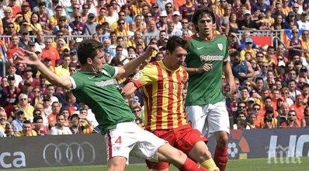 барса удари атлетик два гола неймар асистенции меси