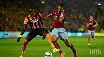 хъл сити уест хем поделиха точките страхотен мач