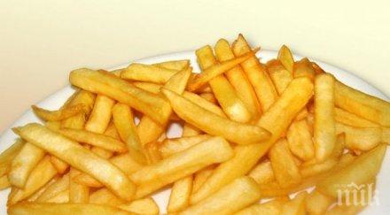 тиган пържени картофи доведе разбиване апартамент