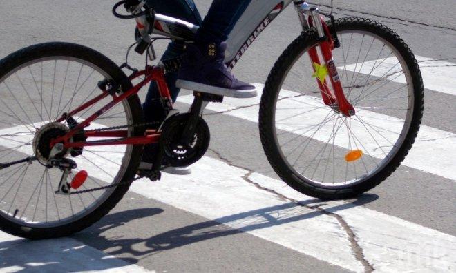 Умно сако служи като отразителна жилетка за велосипедисти