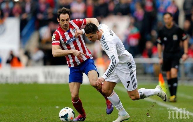 Шок за Реал Мадрид! Атлетико ги тресна на „Сантяго Бернабеу”!