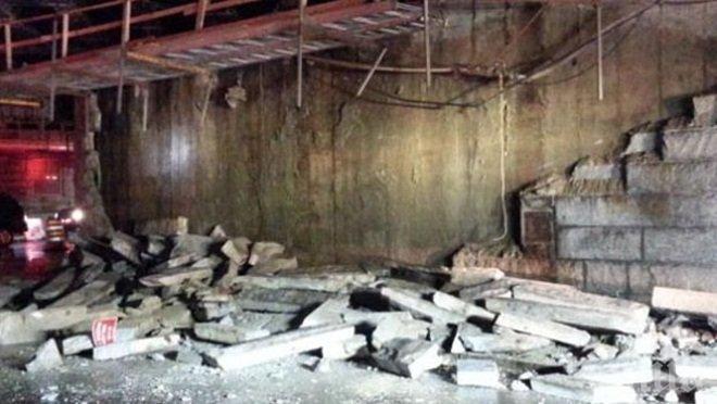 Ужас! 46-годишен мъж е в болница с откъснати пръсти, тунел на магистрала Струма се срути върху него