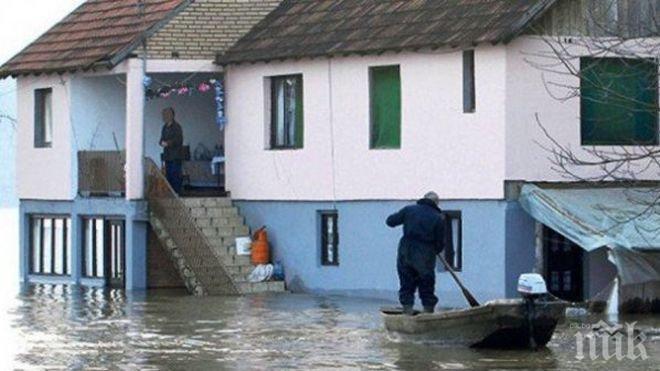 Община Лозница в Сърбия отново е под вода