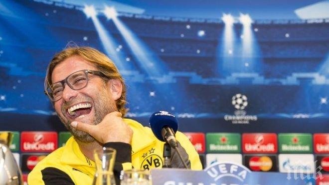 Юрген Клоп: Не мога да се сравнявем с Венгер - той пие вино, а аз съм на бира