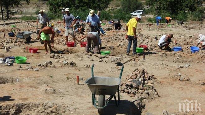Започнаха разкопки в археологическия резерват Кабиле