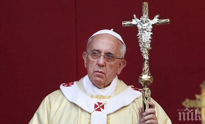 Папата отказа среща с премиера на Косово Хашим Тачи