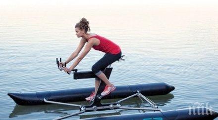 уникално изобретиха велосипед движи вода