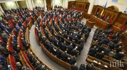 демонстранти опитаха нахлуят върховната рада украйна