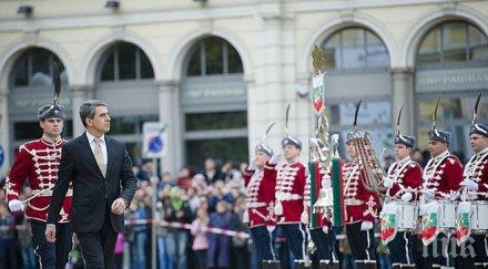 президентът уважи празника софия