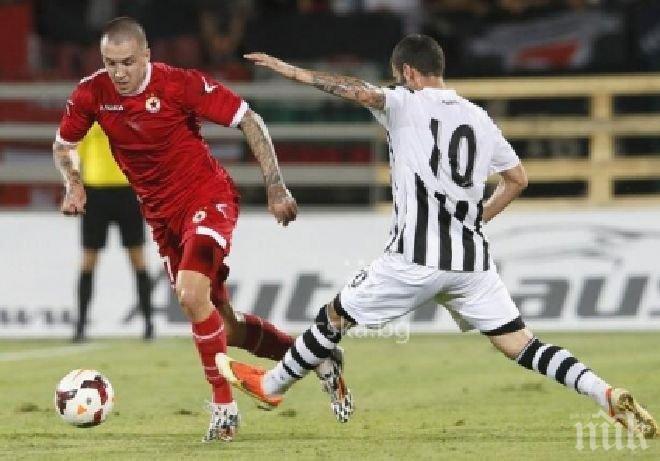 Скандал! Играч на ЦСКА псува каруцарски Лудогорец