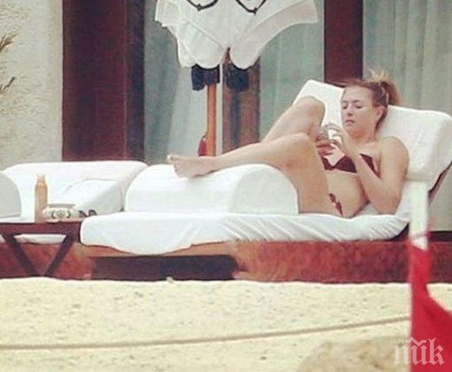 Сладко! Ето как Шарапова нарича Гришо, когато са сами!