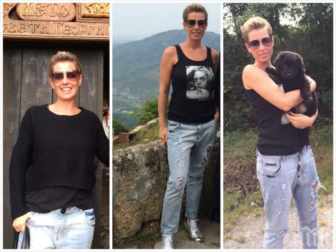 Джина Стоева сама на рождения си ден