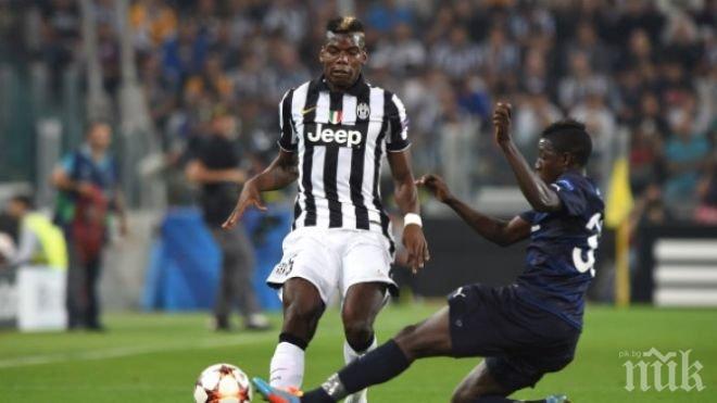 Тевес измъкна Ювентус срещу корави шведи