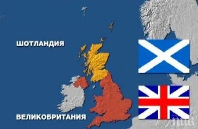 Шотландия гласува независимостта си