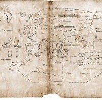 Уникално откритие! Намериха скрит текст на карта на Колумб