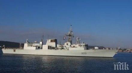 два натовски кораба акостираха варна