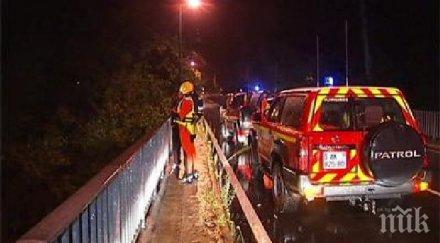 потоп уби къмпинг франция