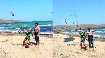 джина стоева яхна кайт снимка