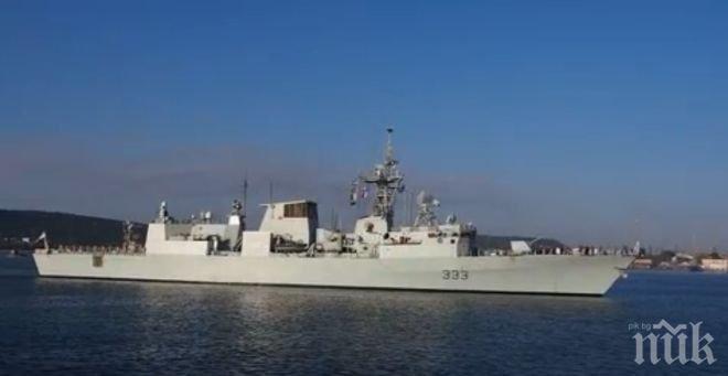 Два натовски кораба акостираха във Варна