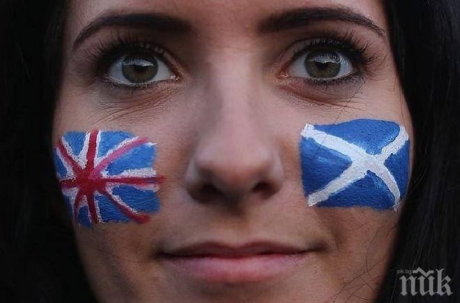 Избирателните секции в Шотландия затвориха врати, около 80% участваха в референдума