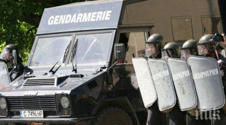 арестуваха въоръжен луд барикадирал дома бузовград