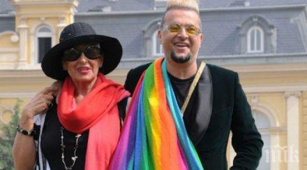 грозен скандал вип брадър евгени минчев йорданка христова некадърна комунистическа певица майка лесбийка е*ати педала